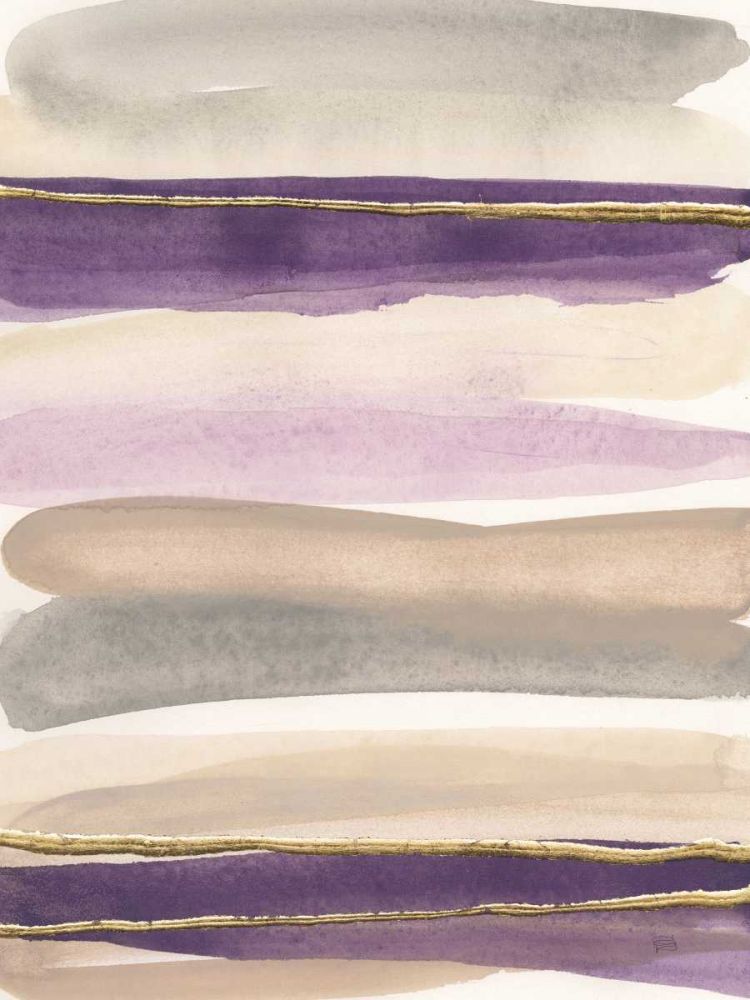 Gilded Amethyst I Crop art print by Chris Paschke for $57.95 CAD