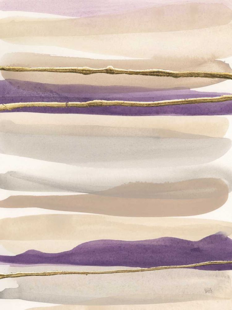 Gilded Amethyst II Crop art print by Chris Paschke for $57.95 CAD