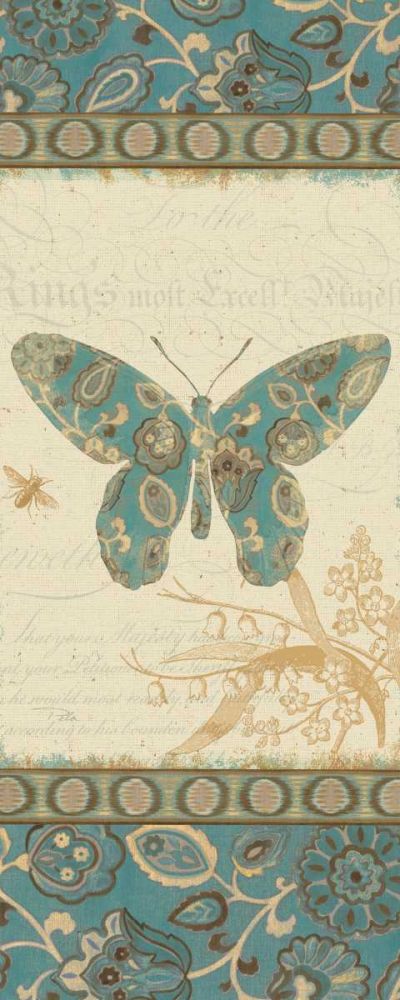 Natures Pattern II in Blue art print by Pela for $57.95 CAD