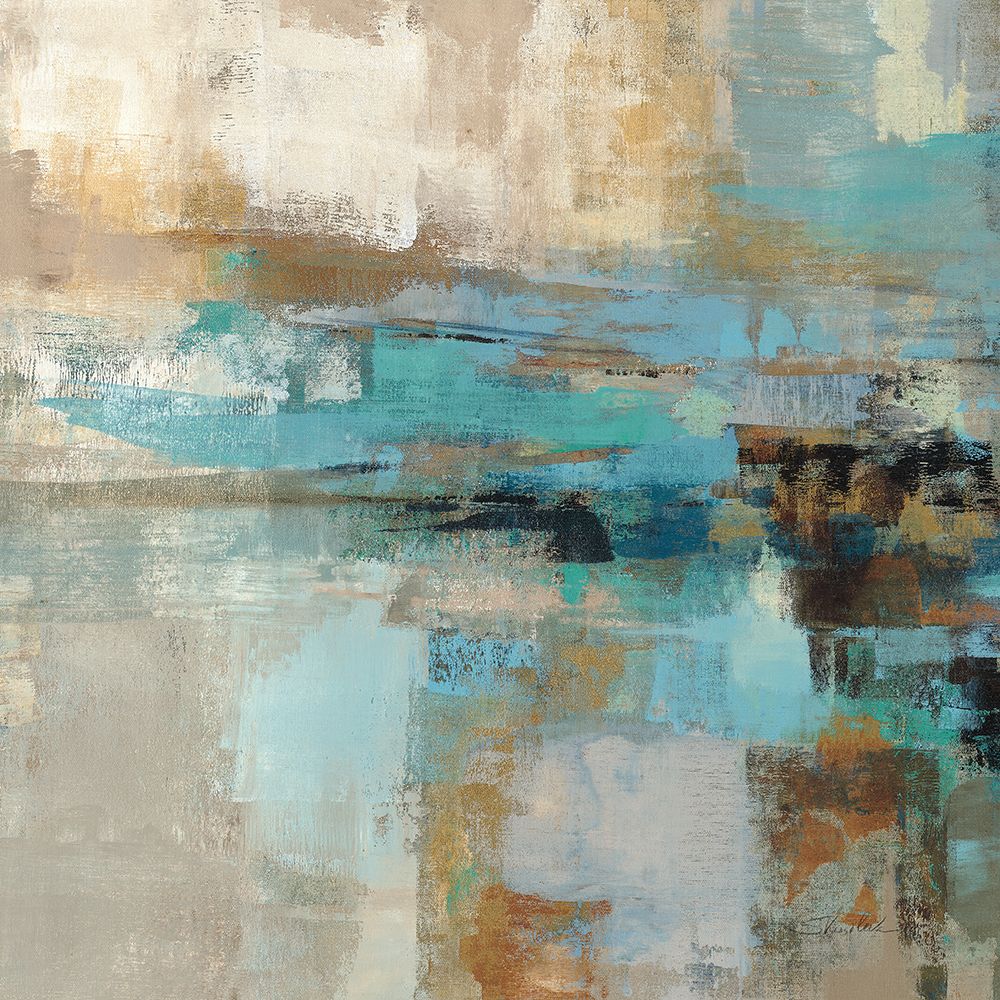 Morning Fjord Square I art print by Silvia Vassileva for $57.95 CAD