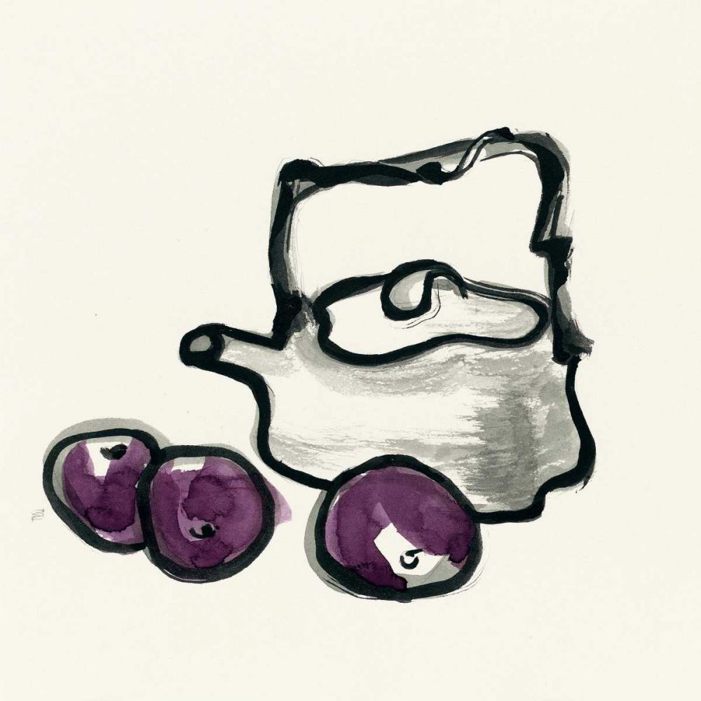 Tea and Plums art print by Chris Paschke for $57.95 CAD
