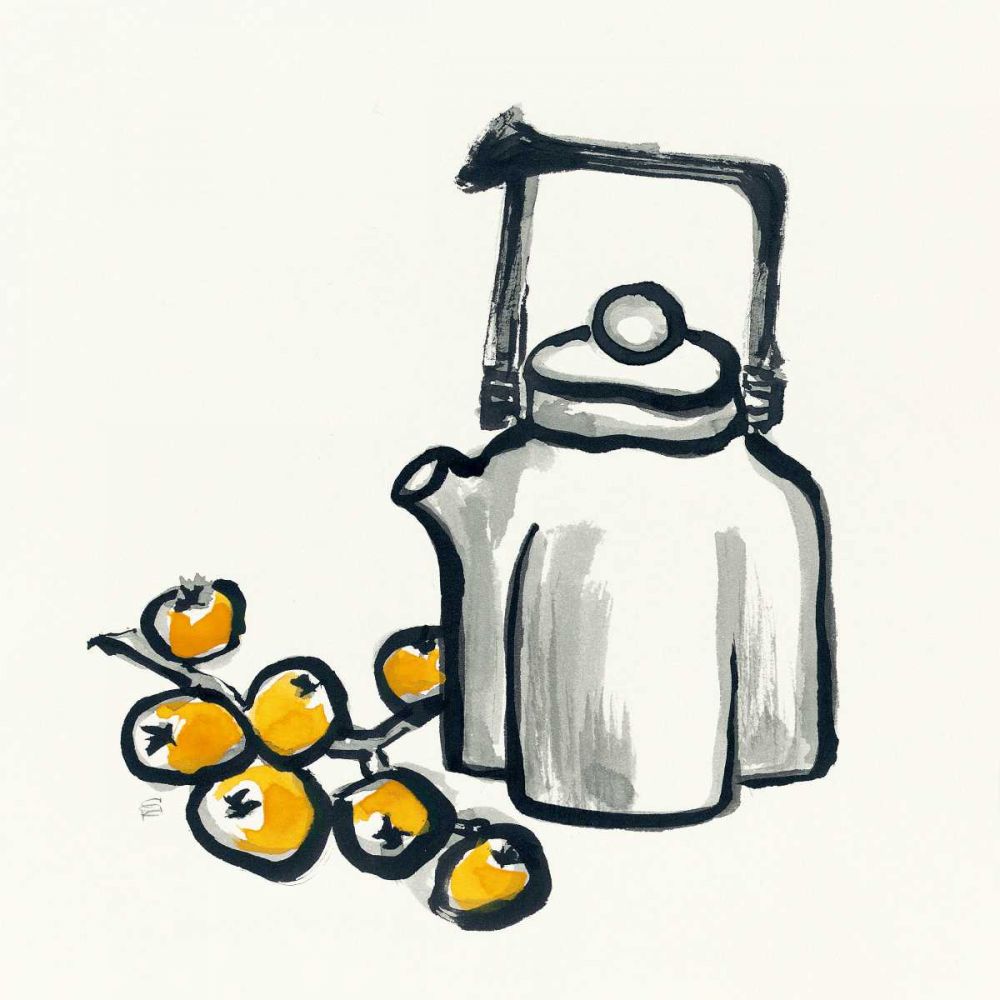 Tea and Loquats art print by Chris Paschke for $57.95 CAD