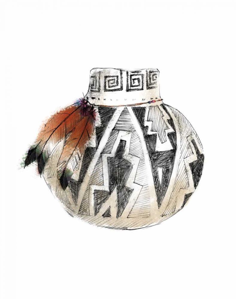 Indian Pottery art print by Avery Tillmon for $57.95 CAD