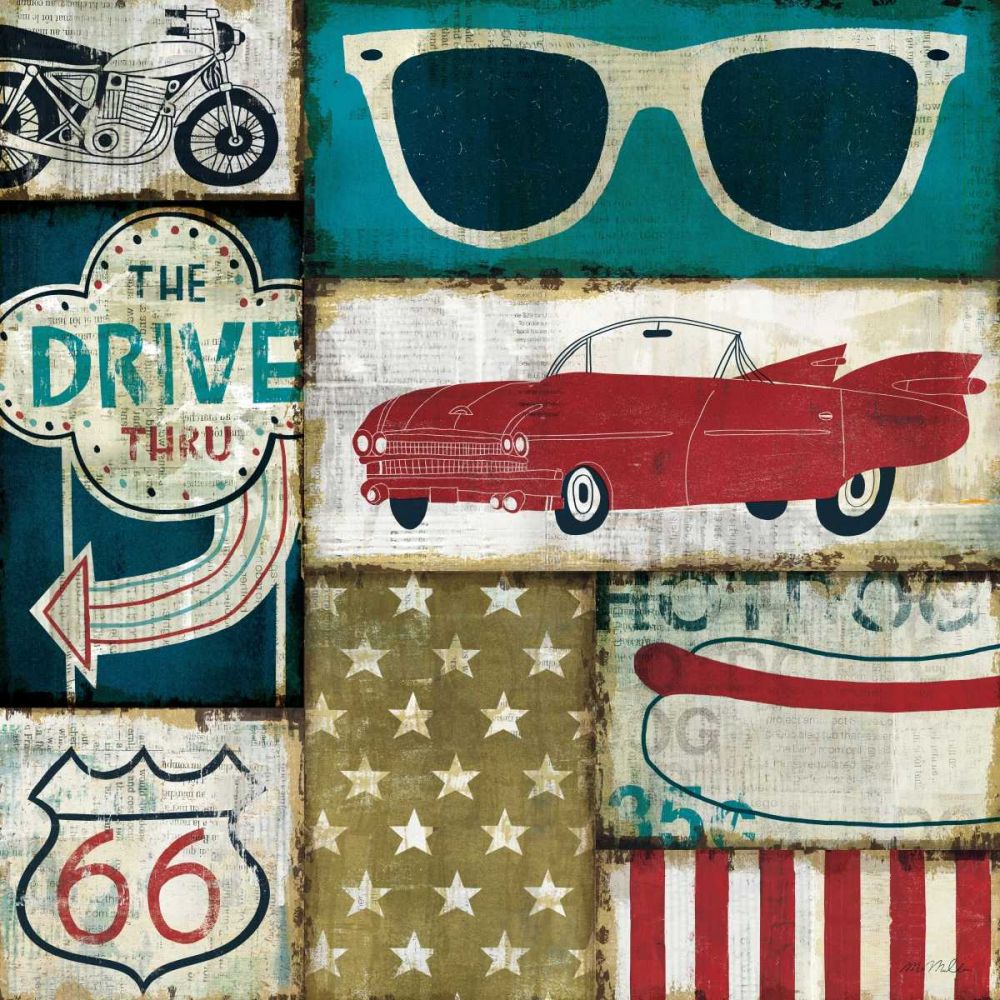 American Pop II art print by Michael Mullan for $57.95 CAD
