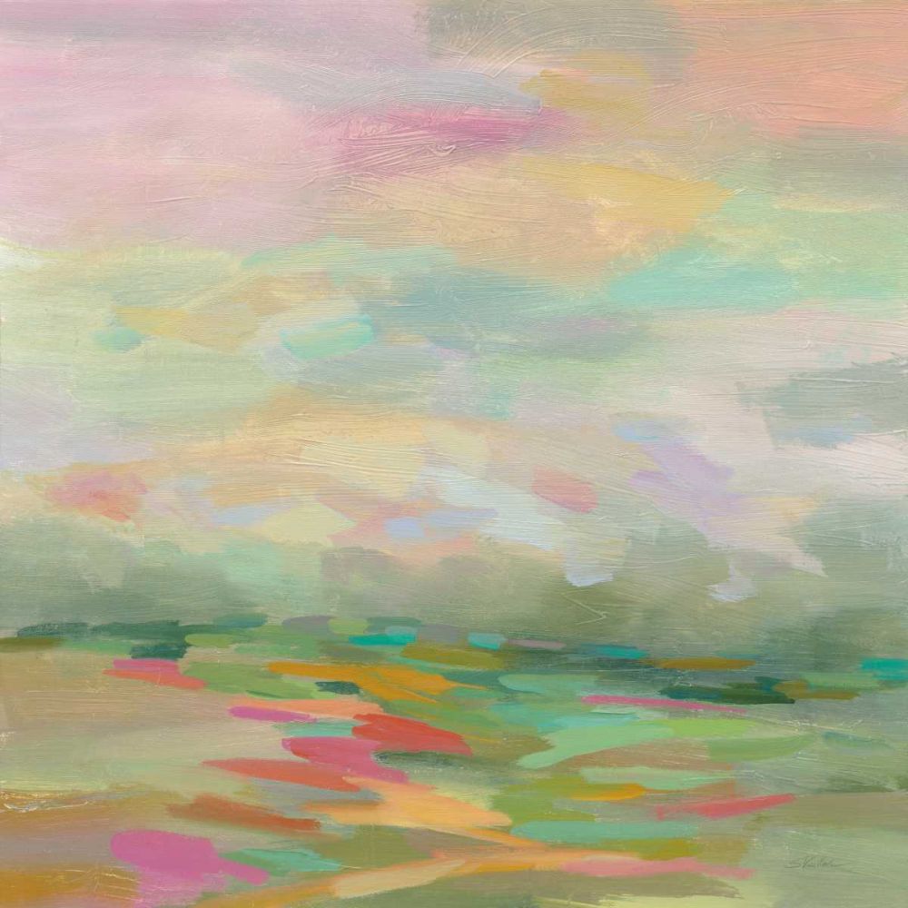 Pastel Fields art print by Silvia Vassileva for $57.95 CAD