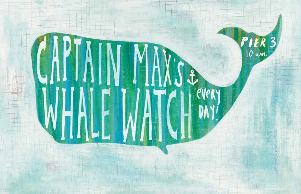 Ahoy I with Words art print by Melissa Averinos for $57.95 CAD