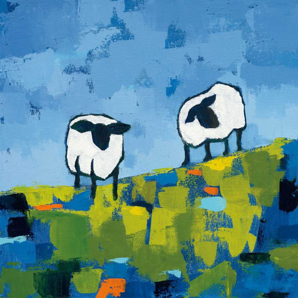 Two Sheep art print by Phyllis Adams for $57.95 CAD