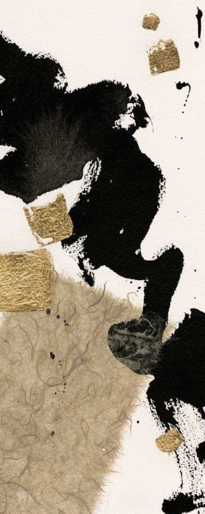 Gilded Collage I on White art print by Chris Paschke for $57.95 CAD