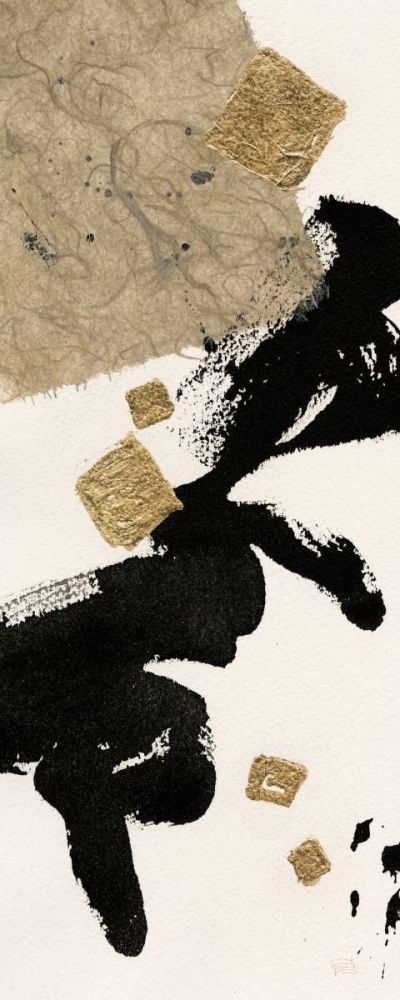 Gilded Collage II on White art print by Chris Paschke for $57.95 CAD