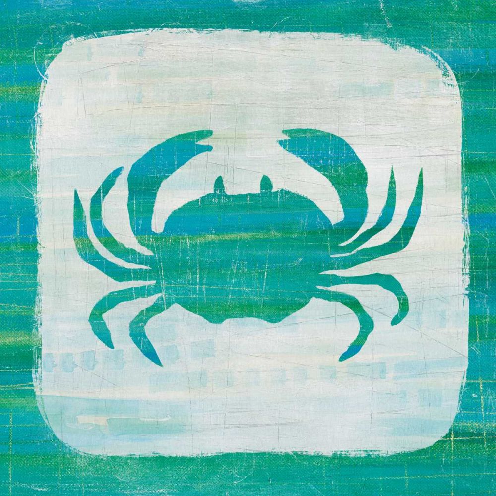 Ahoy V Blue Green art print by Melissa Averinos for $57.95 CAD