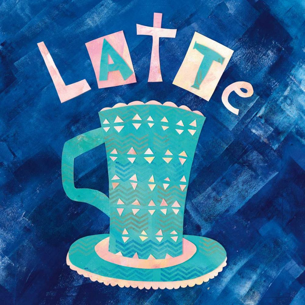 Cafe Collage IV art print by Wild Apple Portfolio for $57.95 CAD
