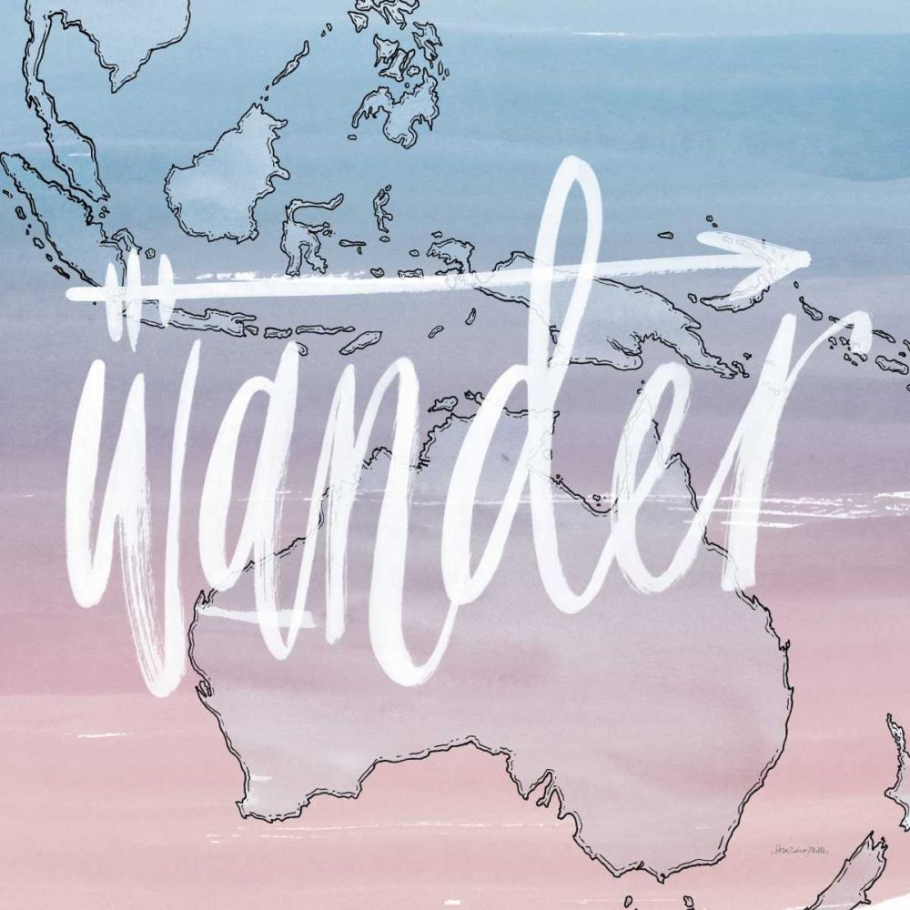 World Traveler Wander art print by Sara Zieve Miller for $57.95 CAD