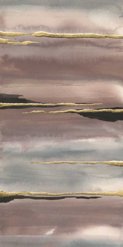 Gilded Morning Fog III Gold art print by Chris Paschke for $57.95 CAD