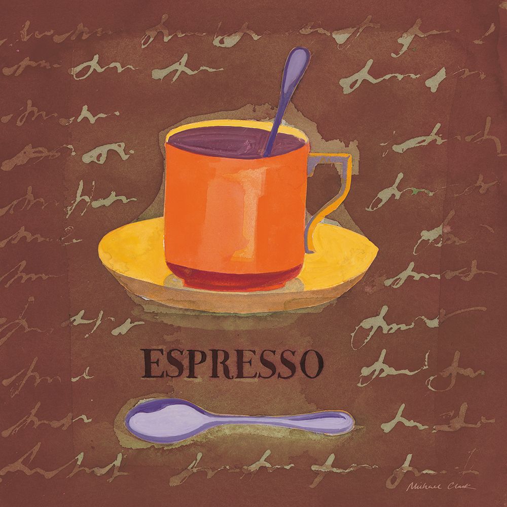 Espresso art print by Michael Clark for $57.95 CAD