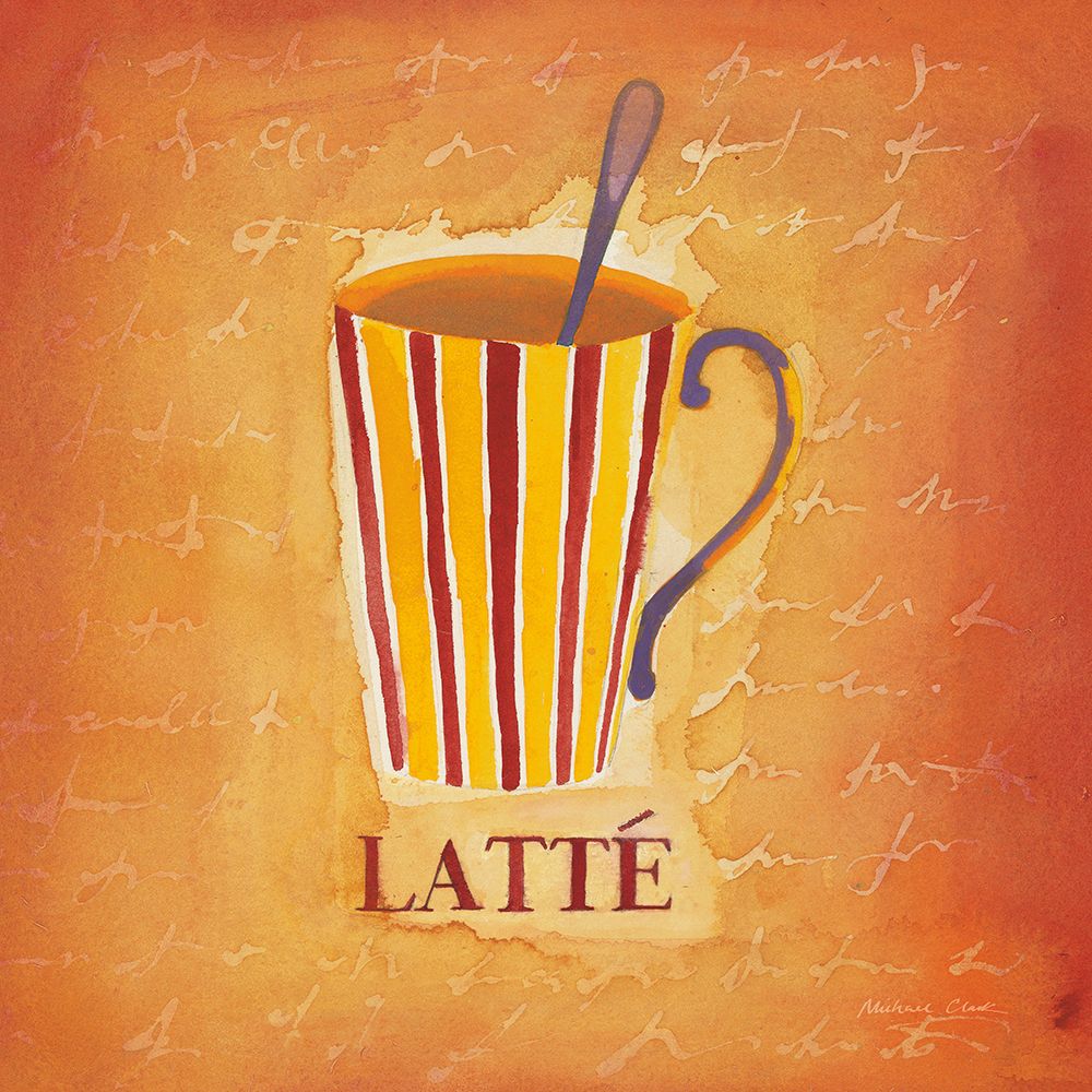 Latte art print by Michael Clark for $57.95 CAD