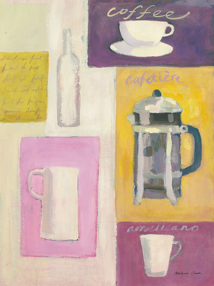 Cafe Americano art print by Michael Clark for $57.95 CAD