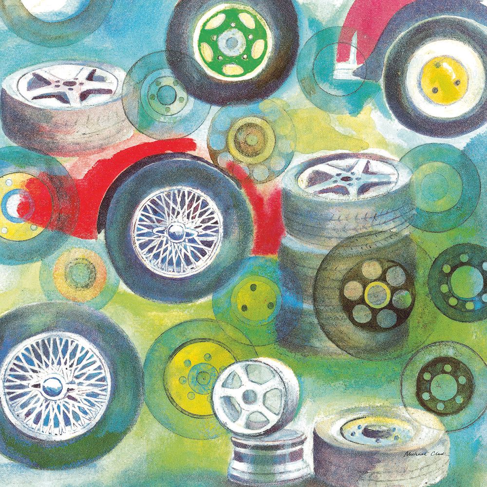 Tires art print by Michael Clark for $57.95 CAD
