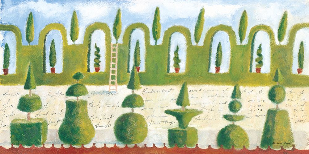 Topiary Garden art print by Michael Clark for $57.95 CAD