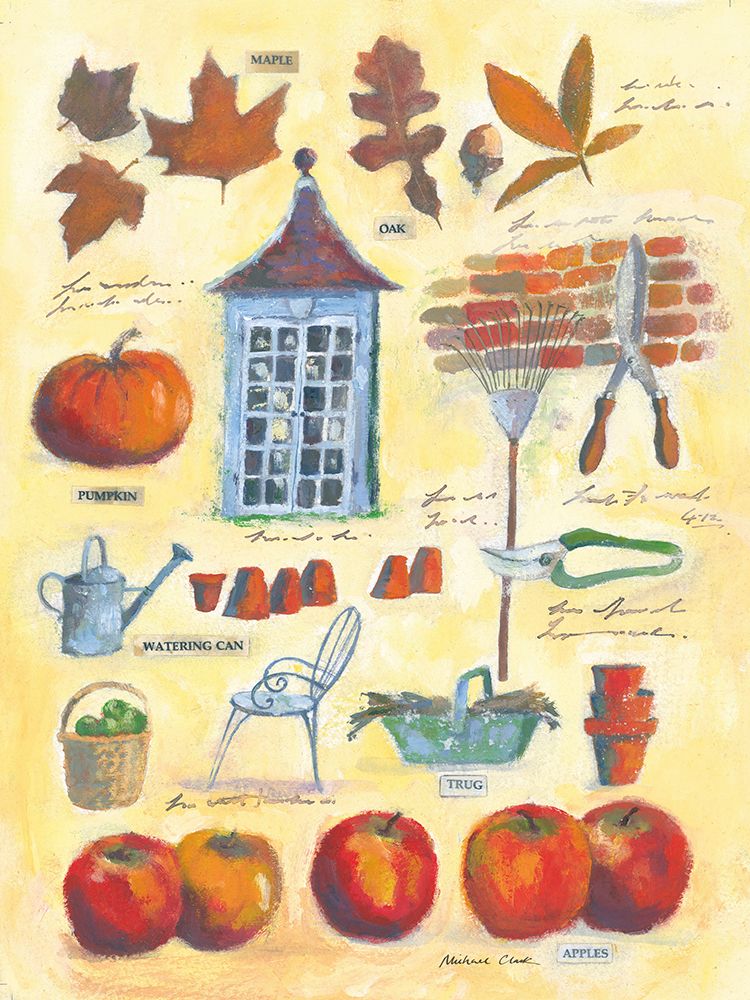 Fall Collage art print by Michael Clark for $57.95 CAD