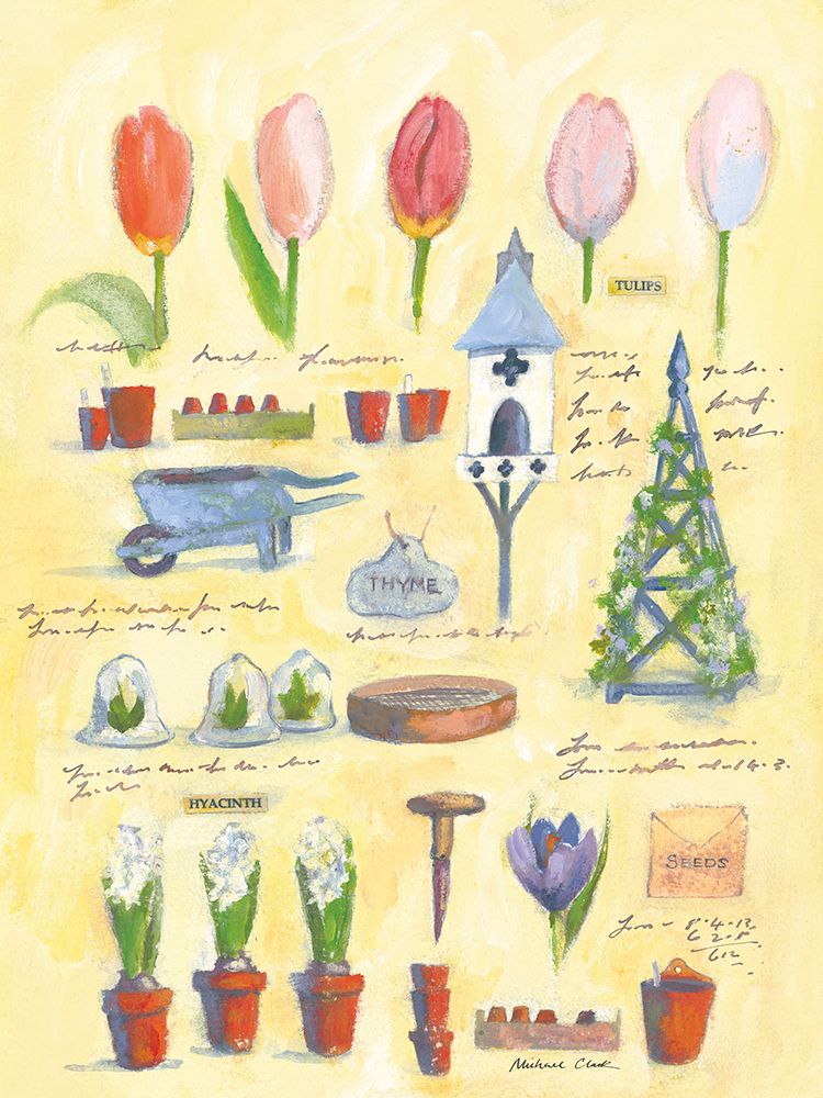 Spring Collage art print by Michael Clark for $57.95 CAD