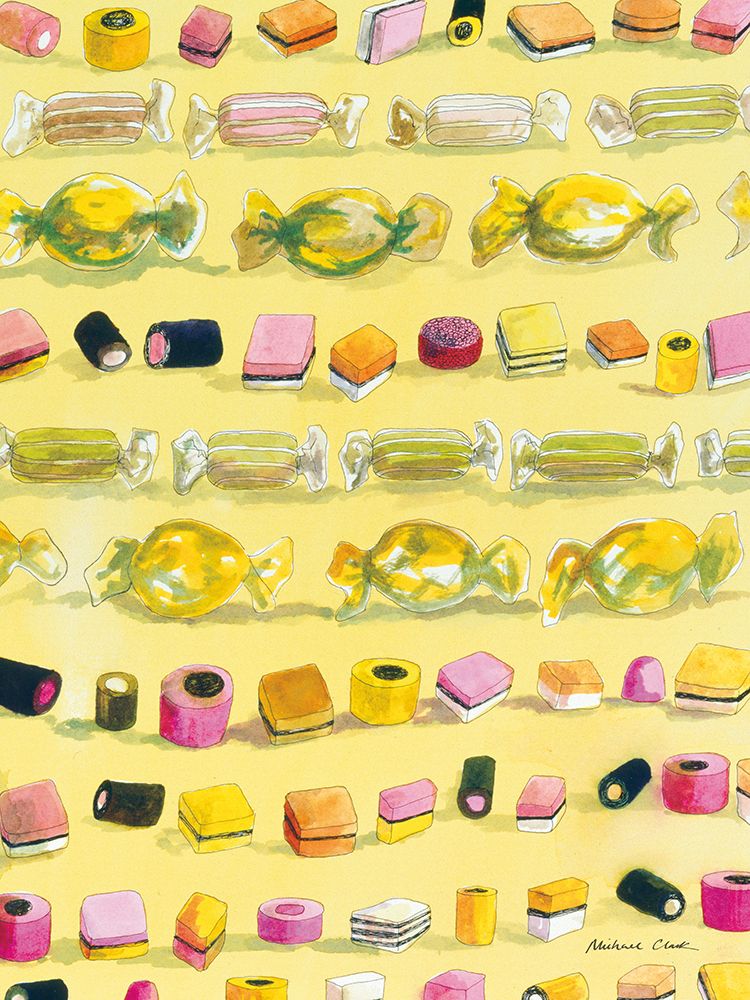 Candy art print by Michael Clark for $57.95 CAD