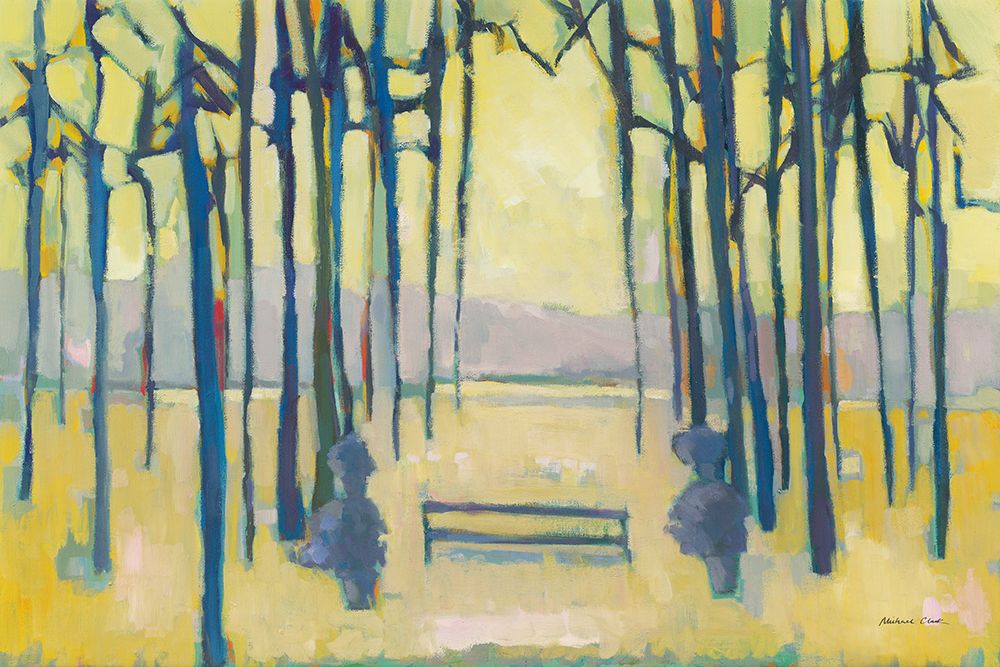 Tuileries Garden III art print by Michael Clark for $57.95 CAD