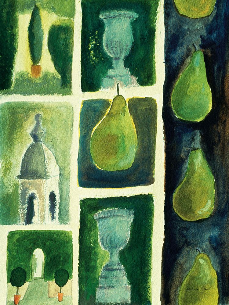 Pears Topiary art print by Michael Clark for $57.95 CAD