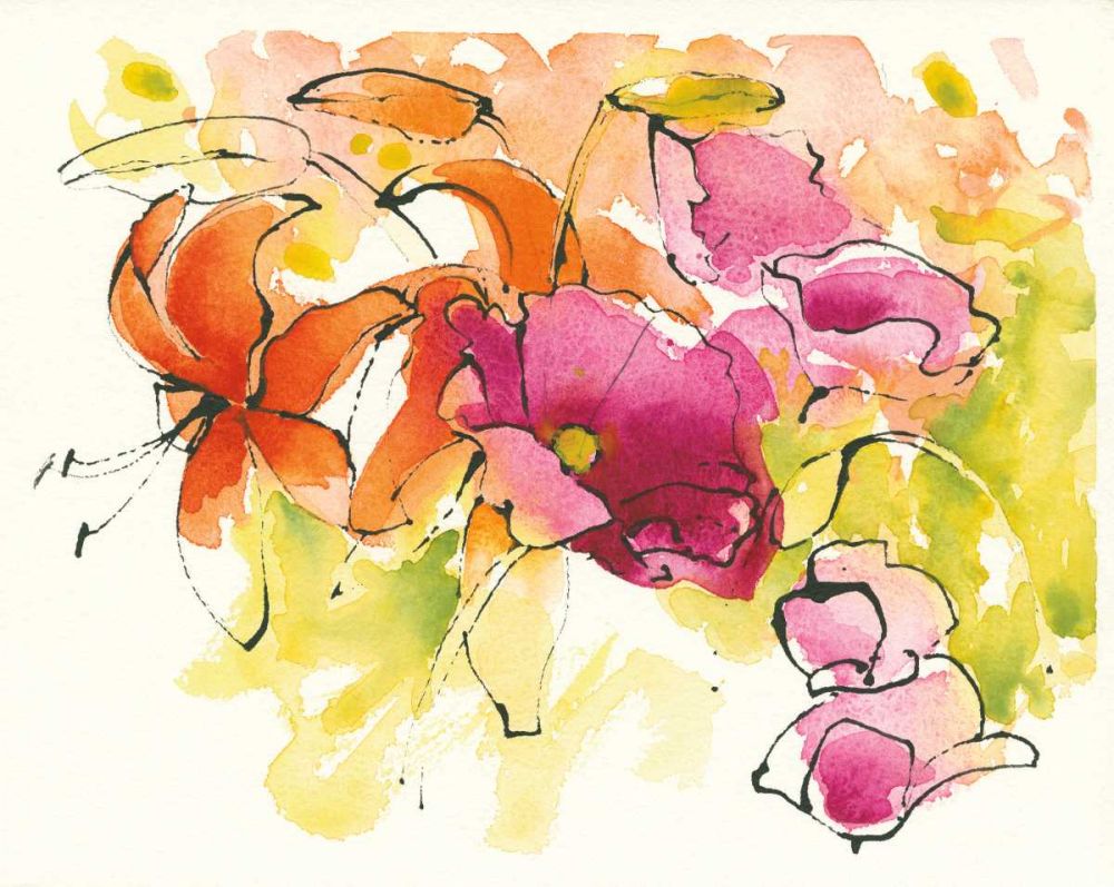 Pattys Plum III art print by Shirley Novak for $57.95 CAD