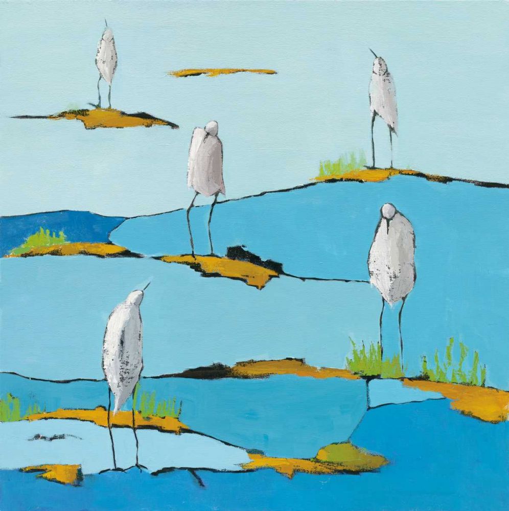 Beach Bums v2 art print by Phyllis Adams for $57.95 CAD