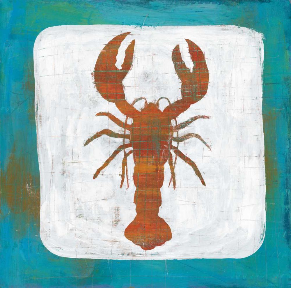 Ahoy II Red Blue art print by Melissa Averinos for $57.95 CAD