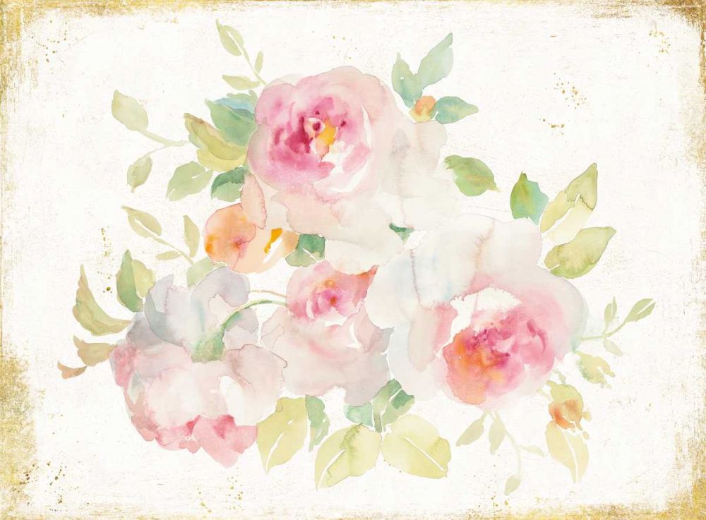 Midsummer III Gold art print by Danhui Nai for $57.95 CAD
