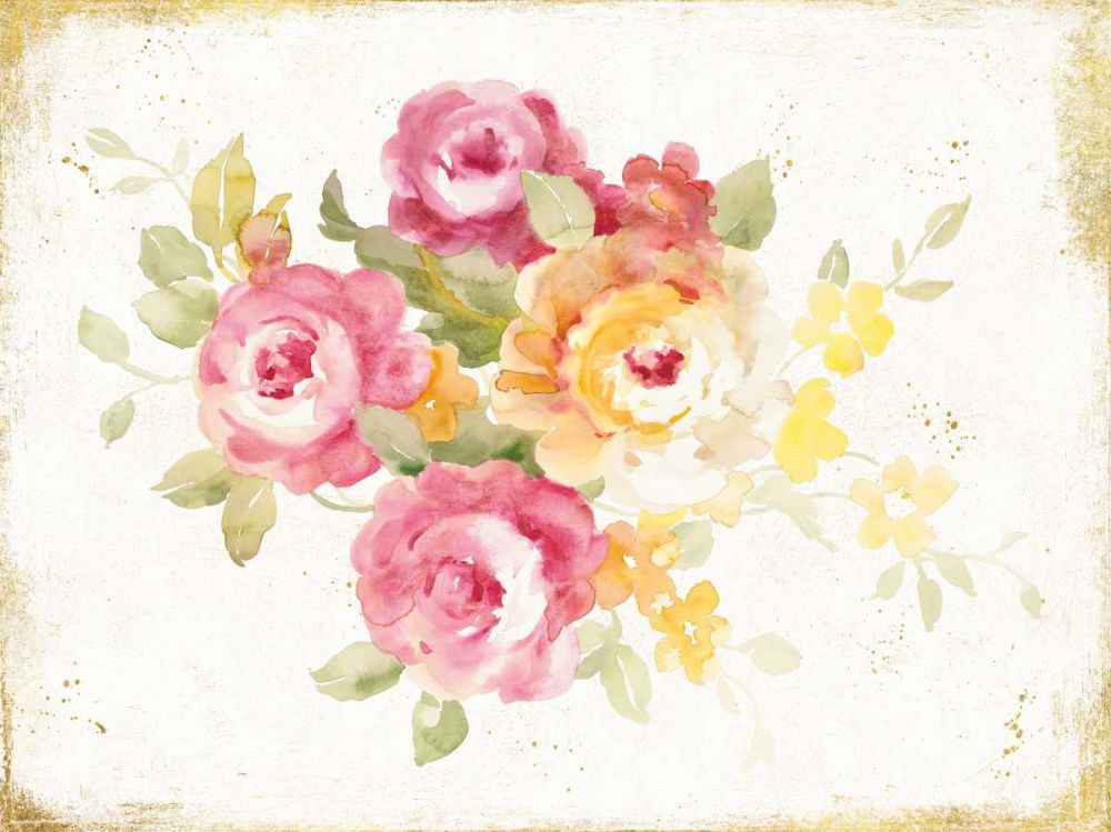 Midsummer IV Gold art print by Danhui Nai for $57.95 CAD