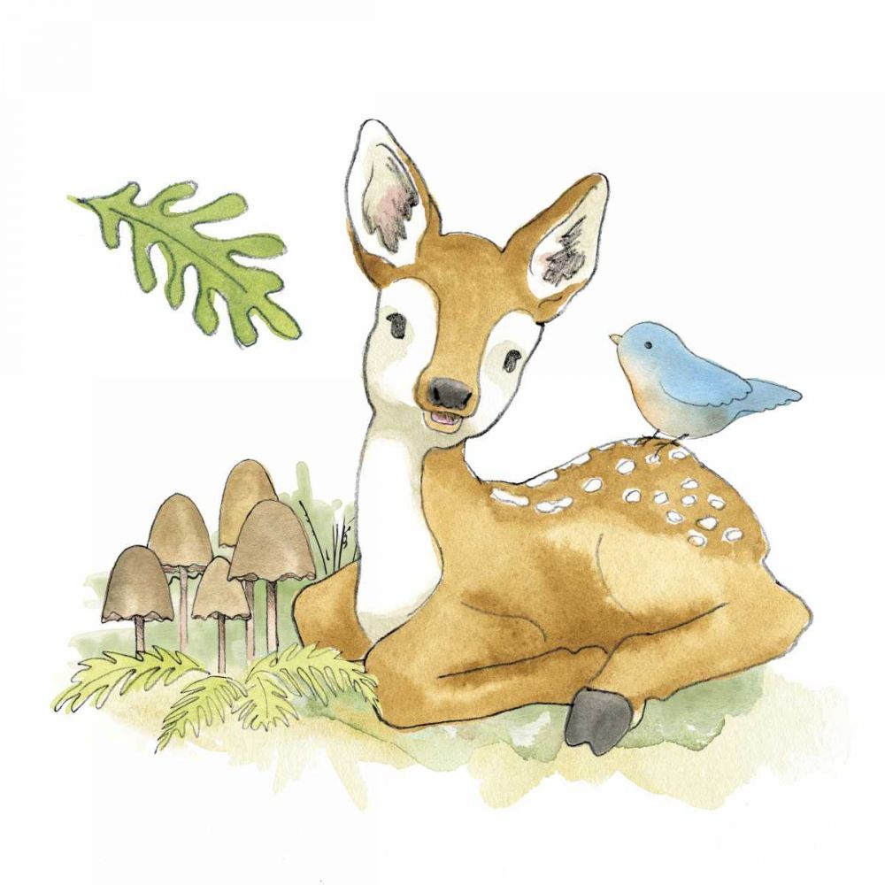 Baby Woodland III art print by Beth Grove for $57.95 CAD