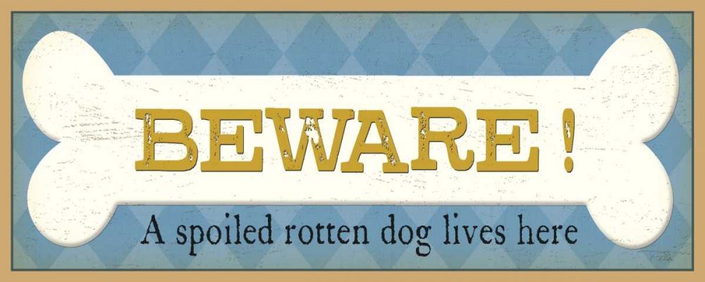 Beware art print by Pela for $57.95 CAD