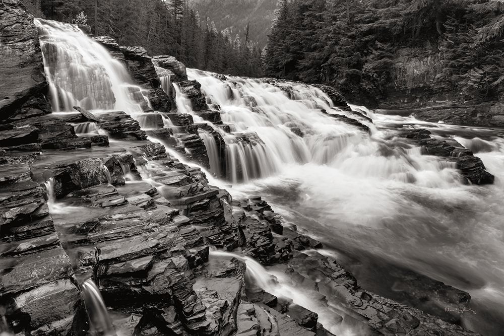 McDonald Creek Falls art print by Alan Majchrowicz for $57.95 CAD