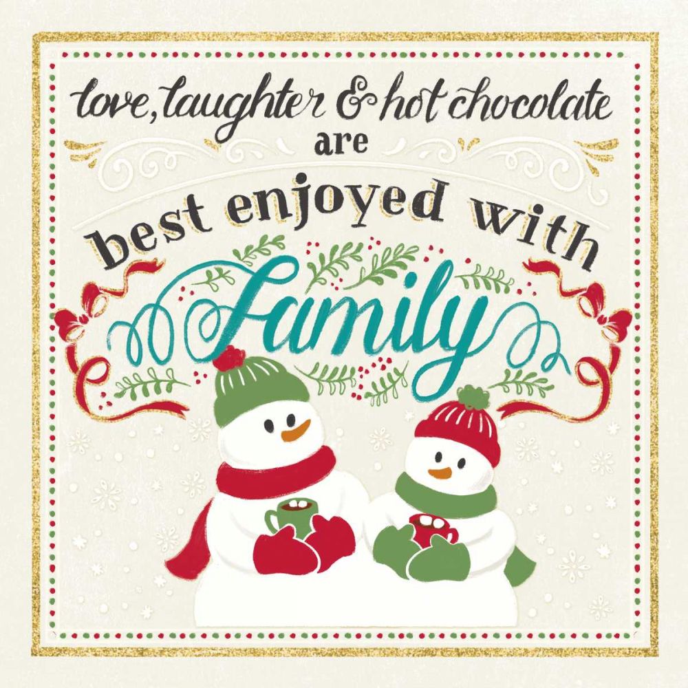 Winter Wonderland II on White art print by Janelle Penner for $57.95 CAD
