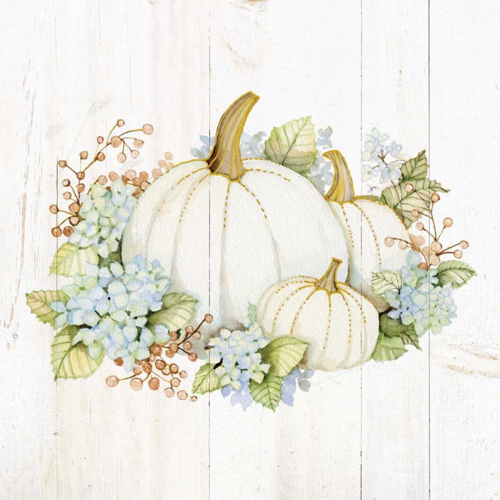 Autumn Elegance I Gold art print by Kathleen Parr McKenna for $57.95 CAD