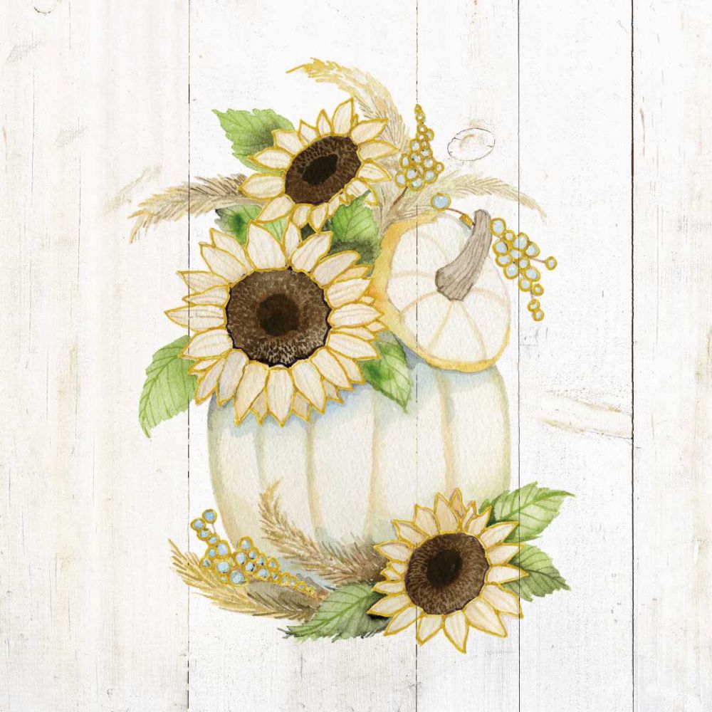 Autumn Elegance II Gold art print by Kathleen Parr McKenna for $57.95 CAD