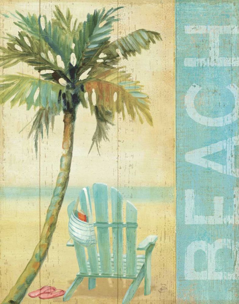 Ocean Beach I art print by Daphne Brissonnet for $57.95 CAD