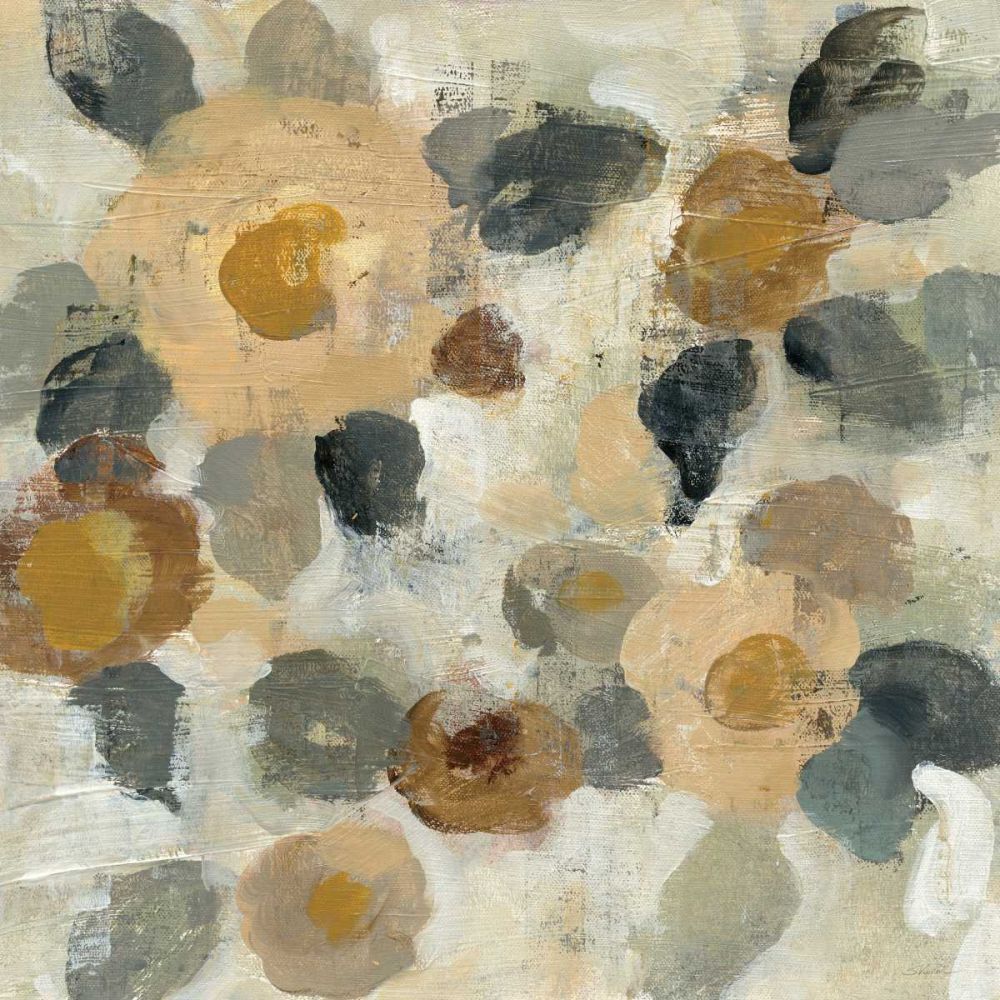 Neutral Floral Beige II art print by Silvia Vassileva for $57.95 CAD