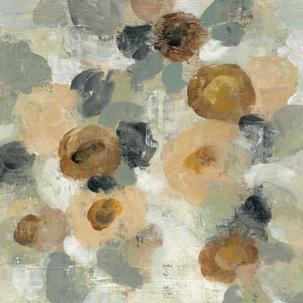Neutral Floral Beige III art print by Silvia Vassileva for $57.95 CAD