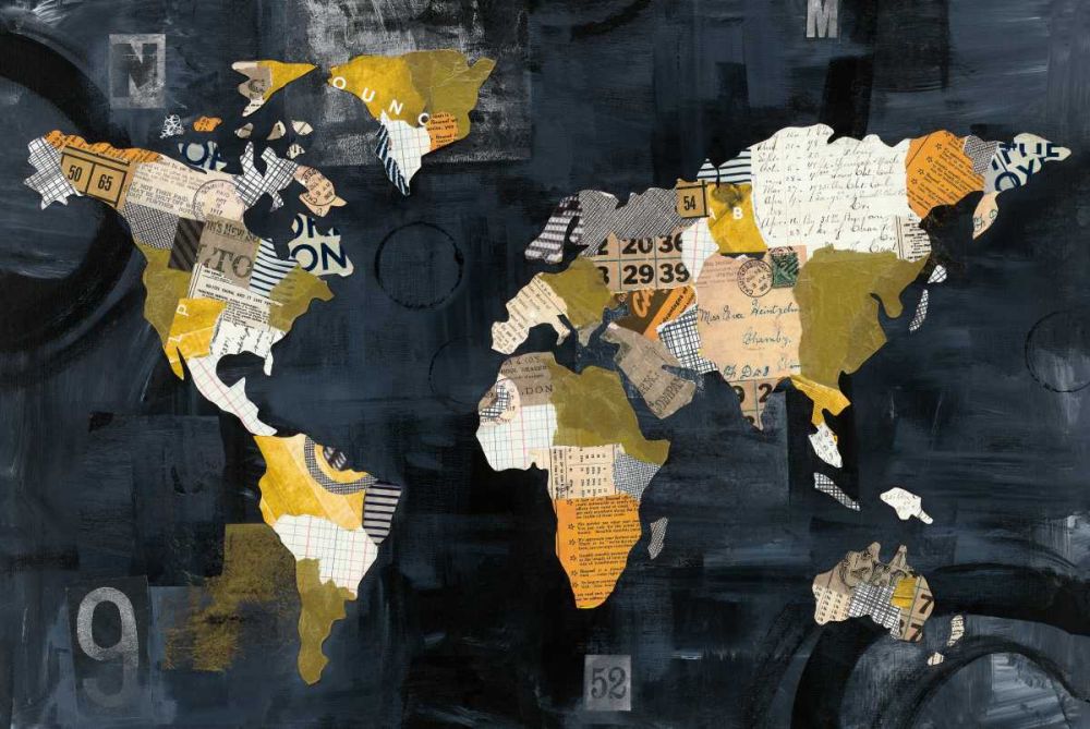 Golden World art print by Courtney Prahl for $57.95 CAD