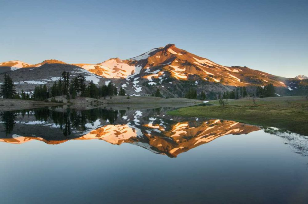 South Sister Reflection II art print by Lisa Audit for $57.95 CAD