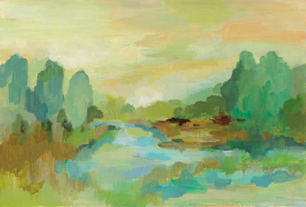 Jade Forest art print by Silvia Vassileva for $57.95 CAD