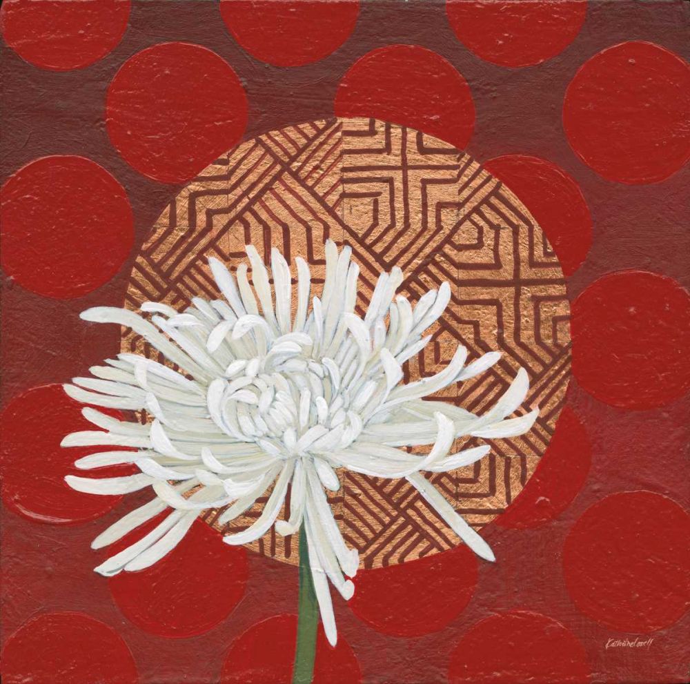 Morning Chrysanthemum IV art print by Kathrine Lovell for $57.95 CAD
