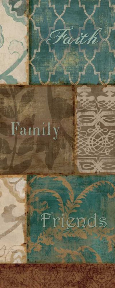 Faith Family Friends art print by Pela for $57.95 CAD