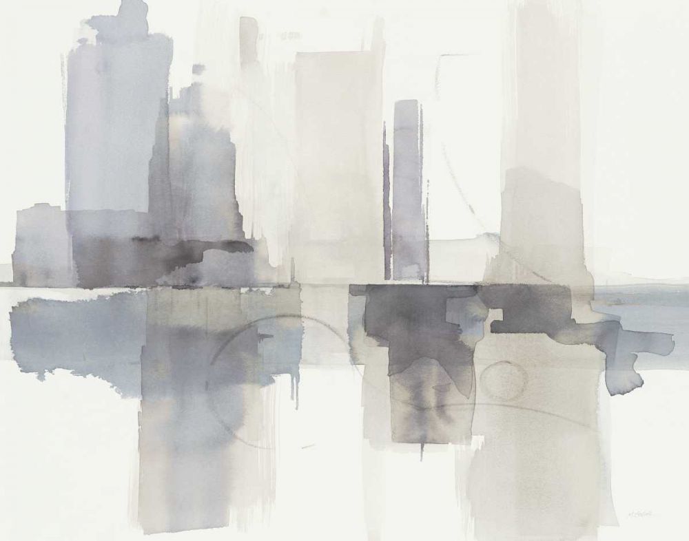 Improvisation II Gray Crop art print by Mike Schick for $57.95 CAD
