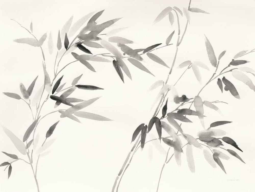 Bamboo Leaves I art print by Danhui Nai for $57.95 CAD
