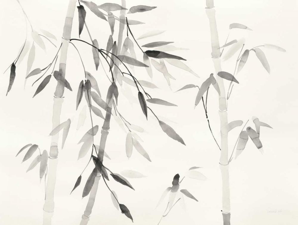 Bamboo Leaves III art print by Danhui Nai for $57.95 CAD
