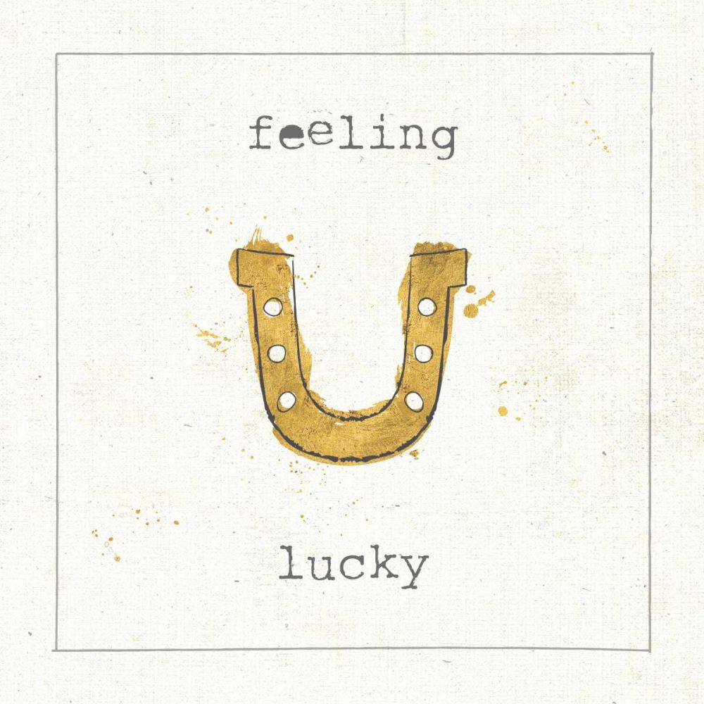 Lil Memos Feeling Lucky art print by Pela Studio for $57.95 CAD